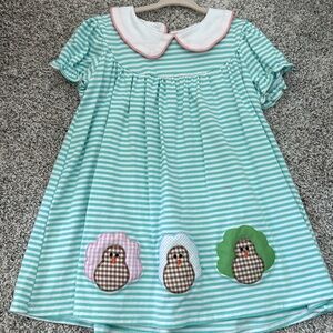 Appliqué Turkey Dress size 3t